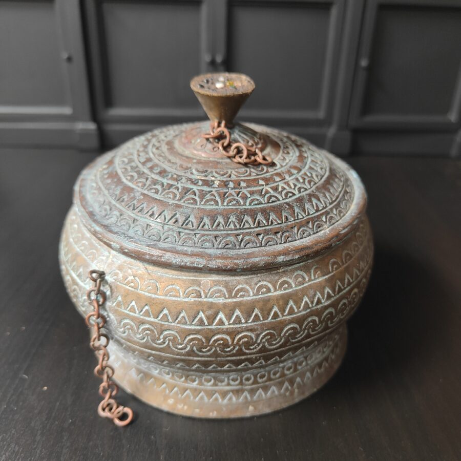 Indian Brass Box