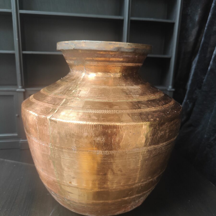 Copper Vintage Indian Water Vessel