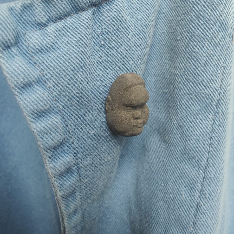 Fatty Netsuke Pin